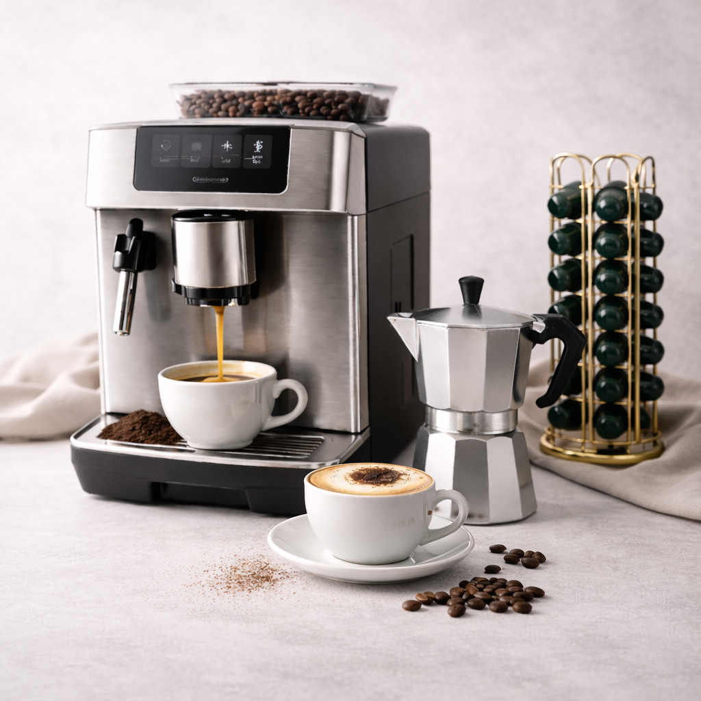 Macchina per il caffè e Moka