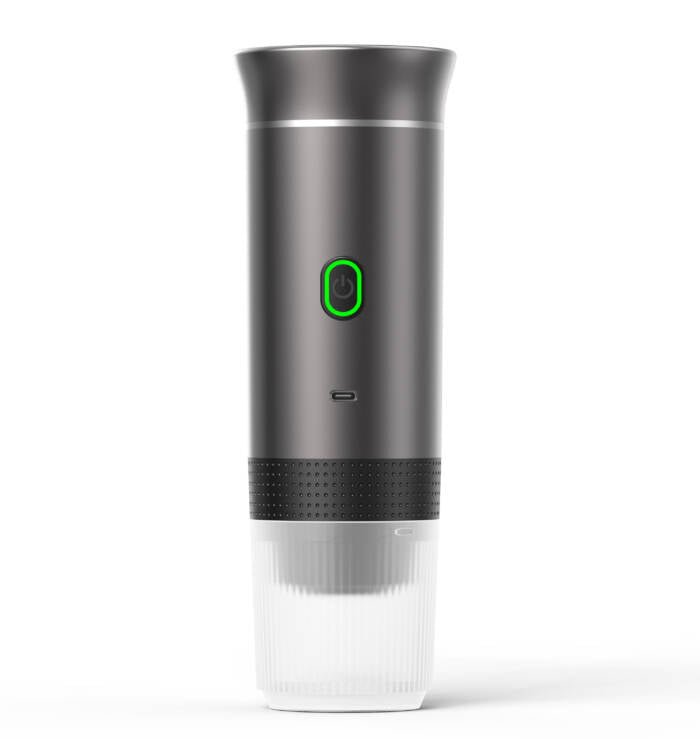 Macchina Caffè Portatile Ricaricabile 4 in 1- 20 Bar- Compatibile Capsule e Caffè Macinato, Estr. Calda/Fredda, Batteria 7500mAh, USB-C per Viaggio e Auto