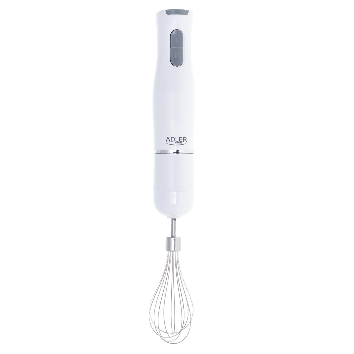 Frullatore a Immersione 800W con Tritatutto, Frusta, Bicchiere e Lame in Acciaio Inox Adler