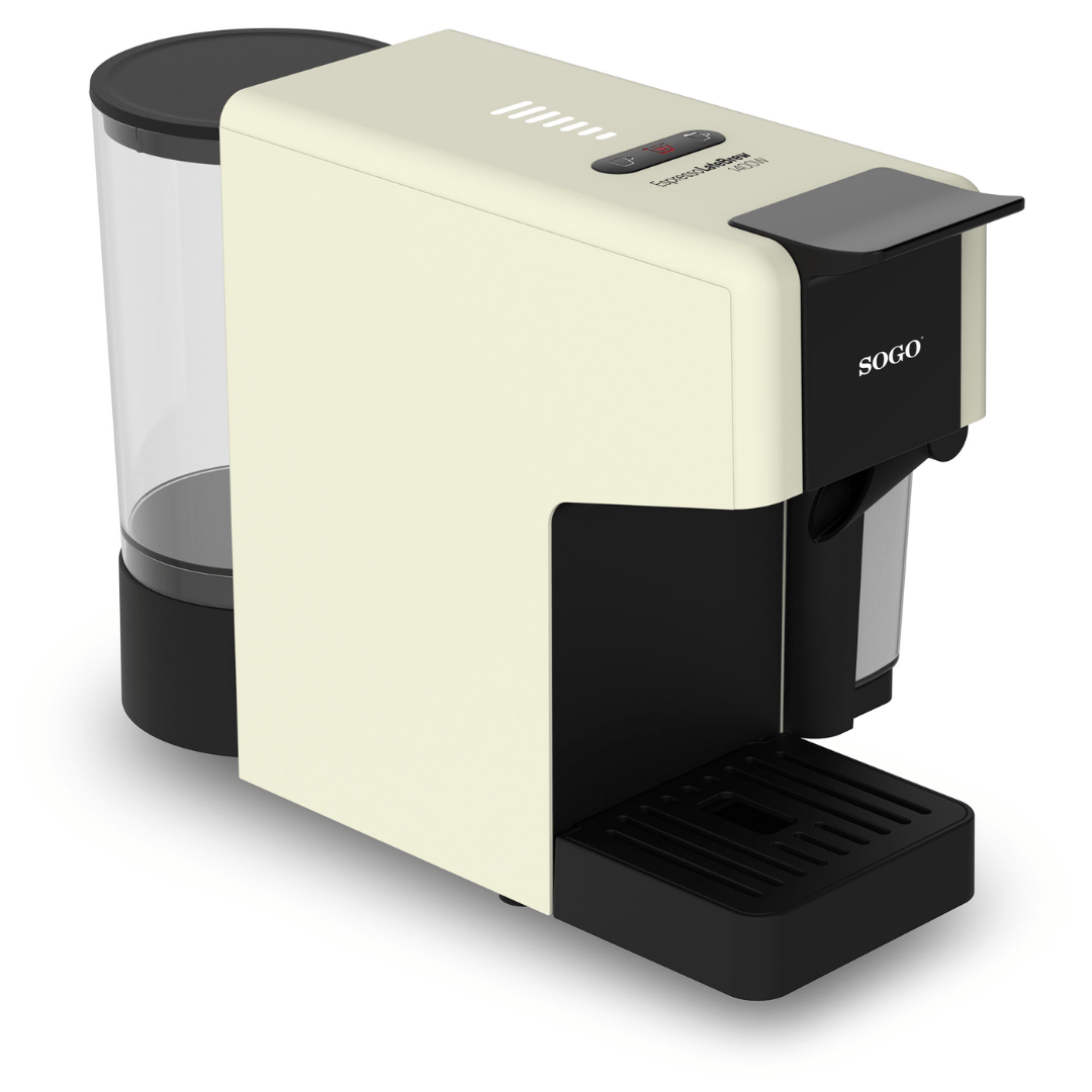 Macchina da Caffè 4-in-1 Compatibile Nespresso® e Dolce Gusto® per Capsule, Cialde e Caffè Macinato