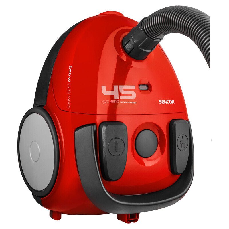 Aspirapolvere a sacco 850W 1,5 L con filtrazione a 5 livelli e ruote morbide Sencor