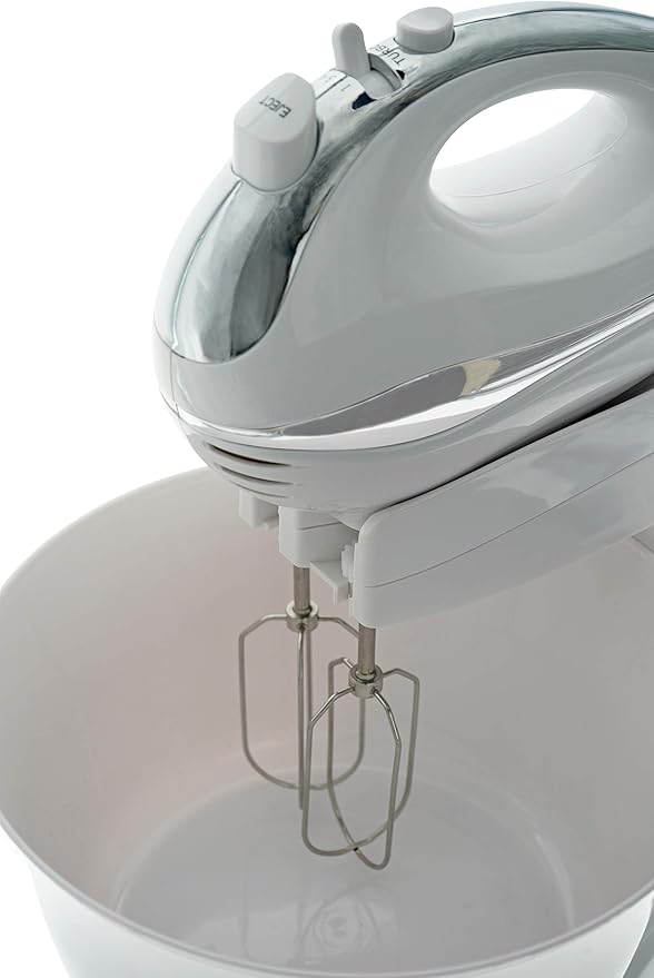 Sbattitore elettrico con ciotola girevole 3 L 300W 5 velocità e funzione Turbo Sogo