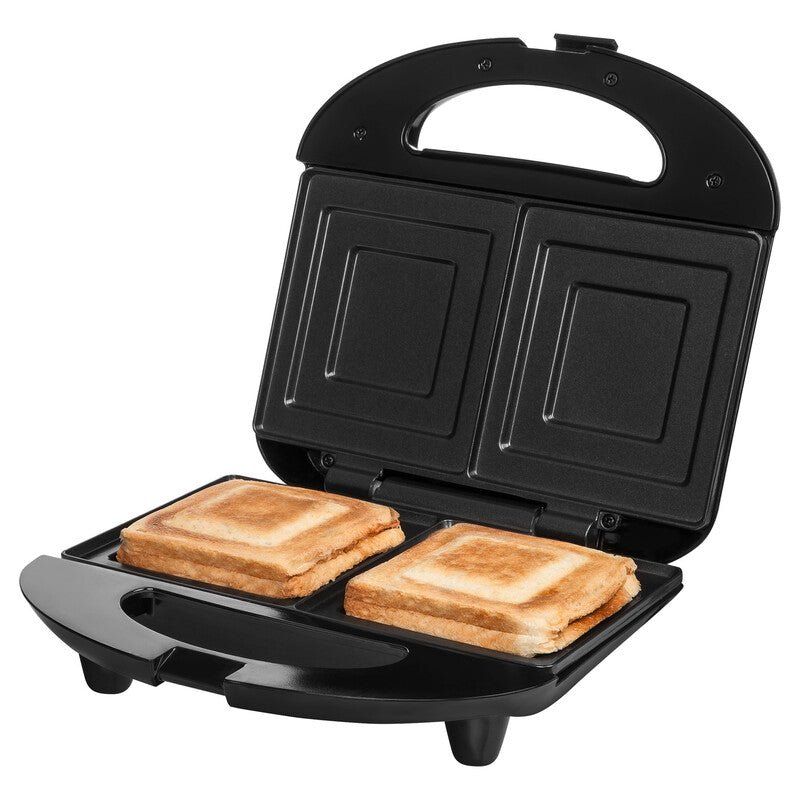 Piastra per Sandwich e Toast 700W – Cottura Uniforme, Piastre Antiaderenti in Acciaio Inox
