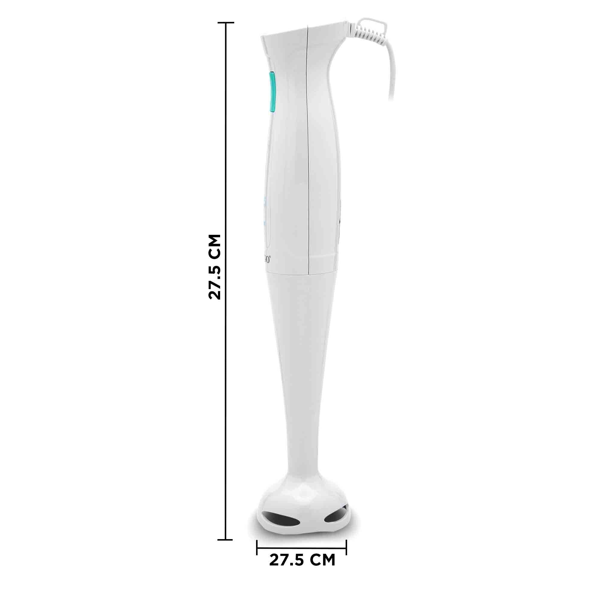 Frullatore a immersione 200W con lame in acciaio inox e piede rimovibile Sogo