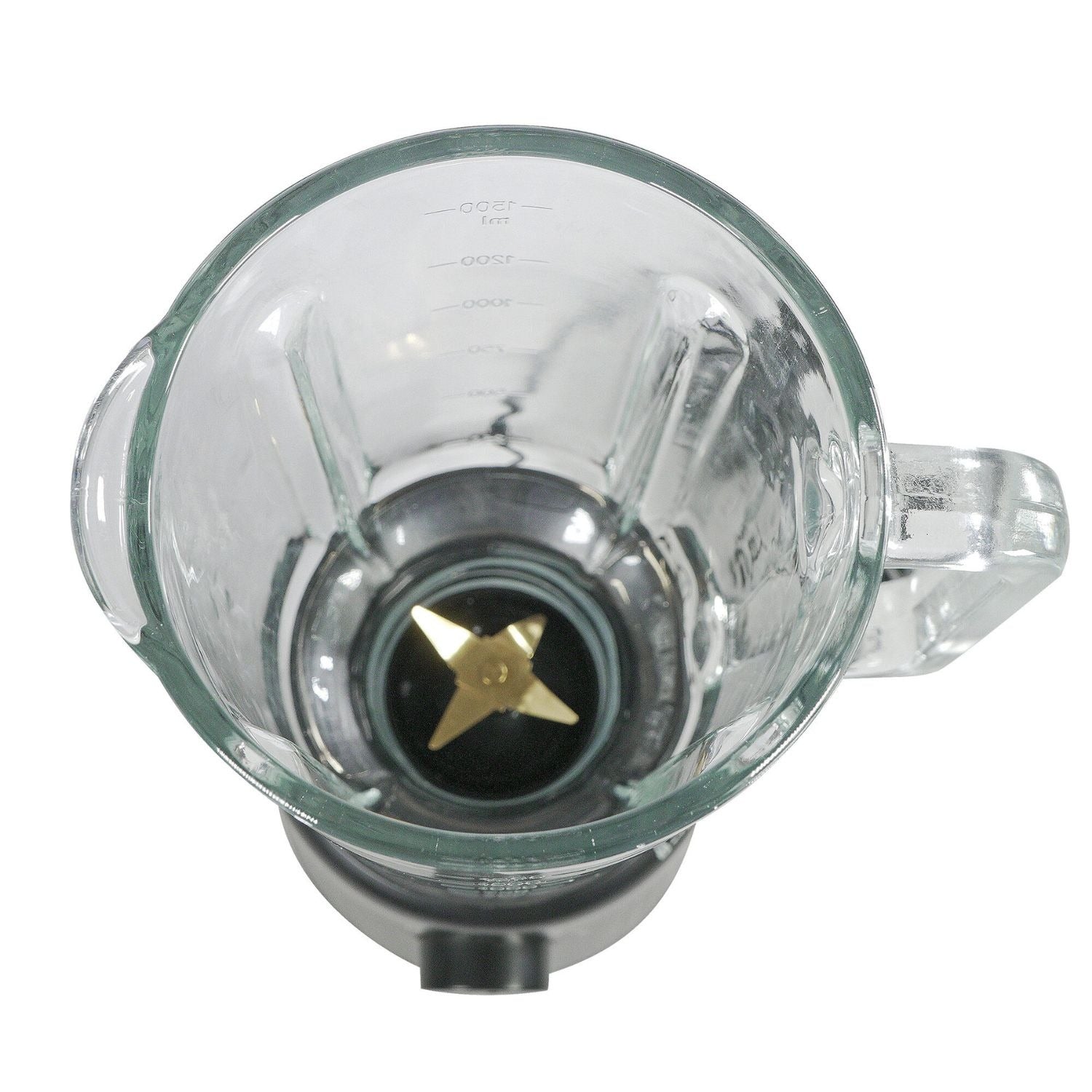 Frullatore a bicchiere 1,5 L 1000W con brocca in vetro lame rivestite in titanio e funzione tritaghiaccio Sogo