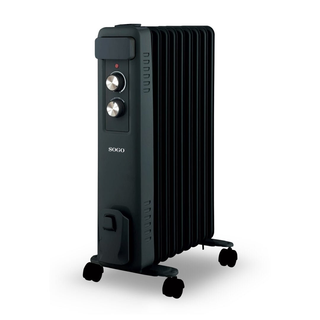 Radiatore a olio 9 elementi 2000W con termostato regolabile protezione surriscaldamento e ruote Sogo Verifica finale: qui non inserisco il colore, perché in ottica SEO/GDO contano di più radiatore a olio, 9