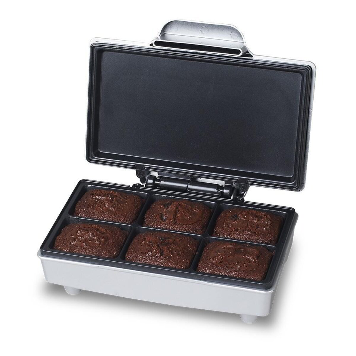 Macchina per muffin 6 porzioni 700 W con piastre antiaderenti e cottura rapida Sogo