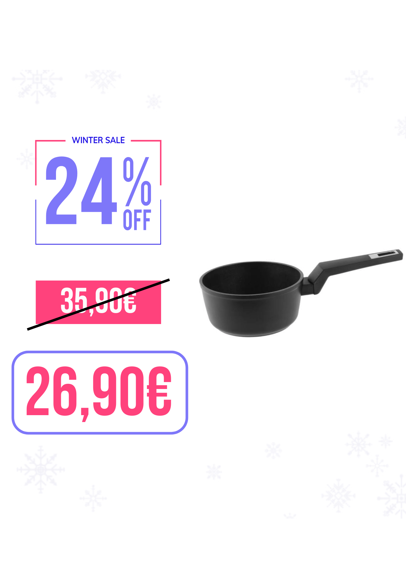 Padella Antiaderente in Alluminio Forgiato da 16cm