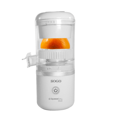 Spremiagrumi Elettrico Ricaricabile USB 200 ml con Sollevamento Automatico Filtro Antipolpa 40W SOGO