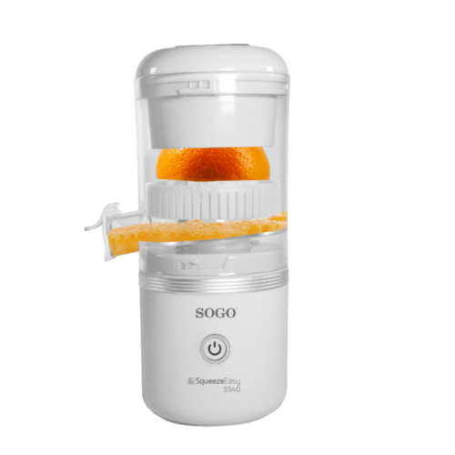 Spremiagrumi Elettrico Ricaricabile USB 200 ml con Sollevamento Automatico Filtro Antipolpa 40W SOGO