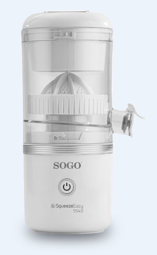 Spremiagrumi Elettrico Ricaricabile USB 200 ml con Sollevamento Automatico Filtro Antipolpa 40W SOGO