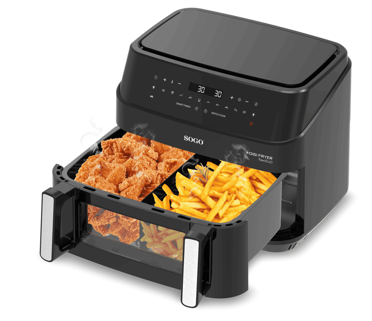 Friggitrice ad Aria Intelligente Multifunzionale 10,5L