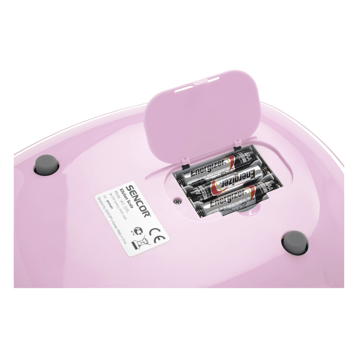 Bilancia da Cucina Digitale Touch 5 Kg Precisione 1 g con Tara Sencor Rosa