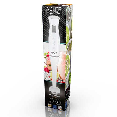 Frullatore a Immersione 300W Max con Lama in Acciaio Inox e Gambo Smontabile Adler