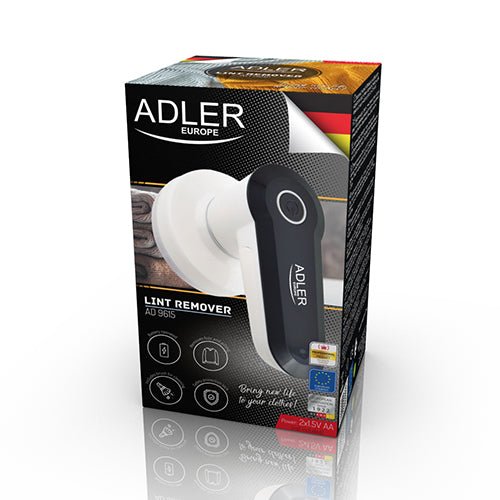 Levapelucchi Elettrico a Batterie AA per Tessuti e Maglioni con Testina 5 cm Adler
