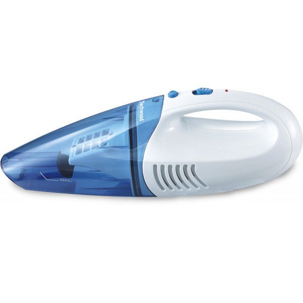 Techwood Aspirabriciole Ricaricabile Acqua e Polvere 500 ml con Base di Ricarica – TAS-49