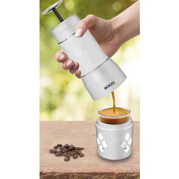 SOGO MACCHINA PER CAFFÈ MANUALE 1 TAZZA BIANCA