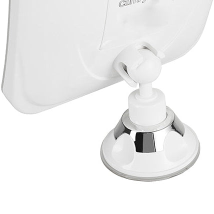 Specchio Trucco LED 5x con Ventosa e 25 Luci Regolabili, Girevole 360° Camry