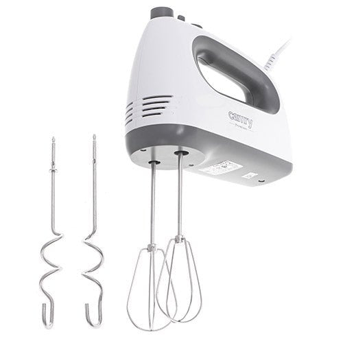 Sbattitore Elettrico 750W 5 Velocità con Turbo e Fruste in Acciaio Inox Camry