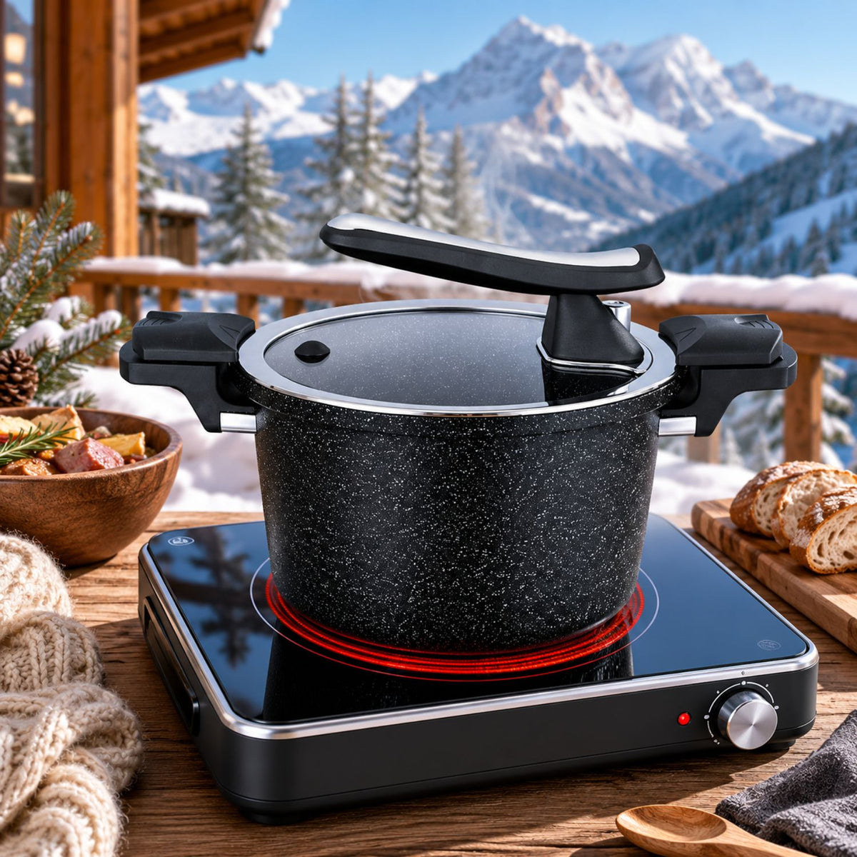Pentola a bassa pressione Fast Cooker 20 cm - Monolite GMD
