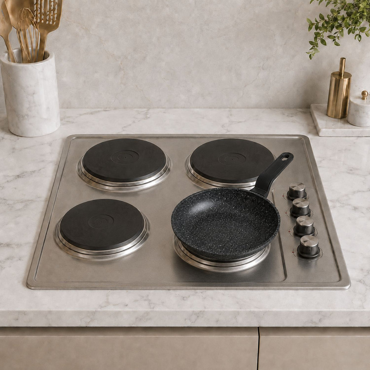 Padella 14 cm pressofusa per induzione - Piccolini GMD