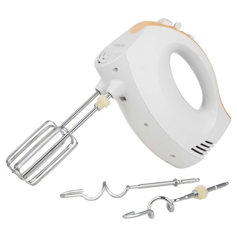 Sbattitore con Ciotola Rotante 500 W 5 Velocità Turbo Sencor Bianco Oro