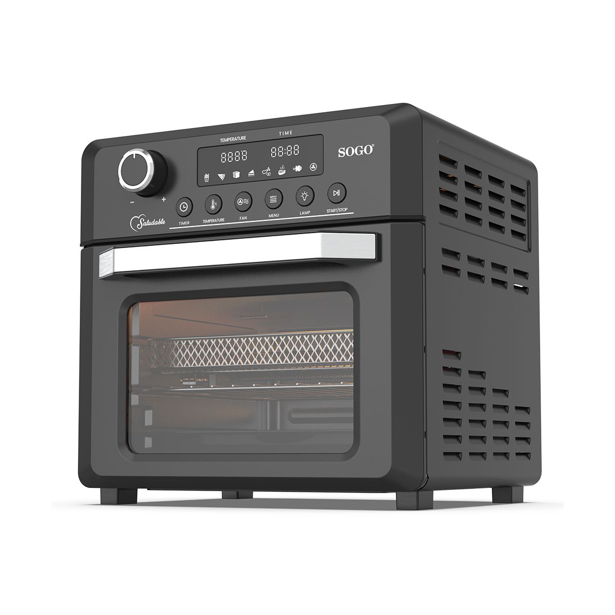 Friggitrice+ Forno + Essicatore + Girarrosto - SAMULAND
