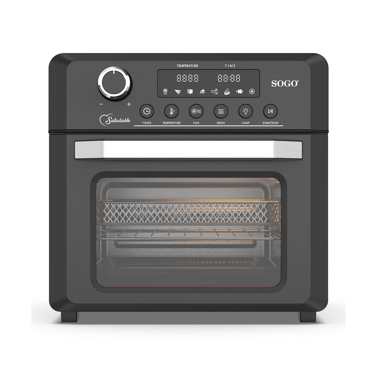 Friggitrice+ Forno + Essicatore + Girarrosto - SAMULAND
