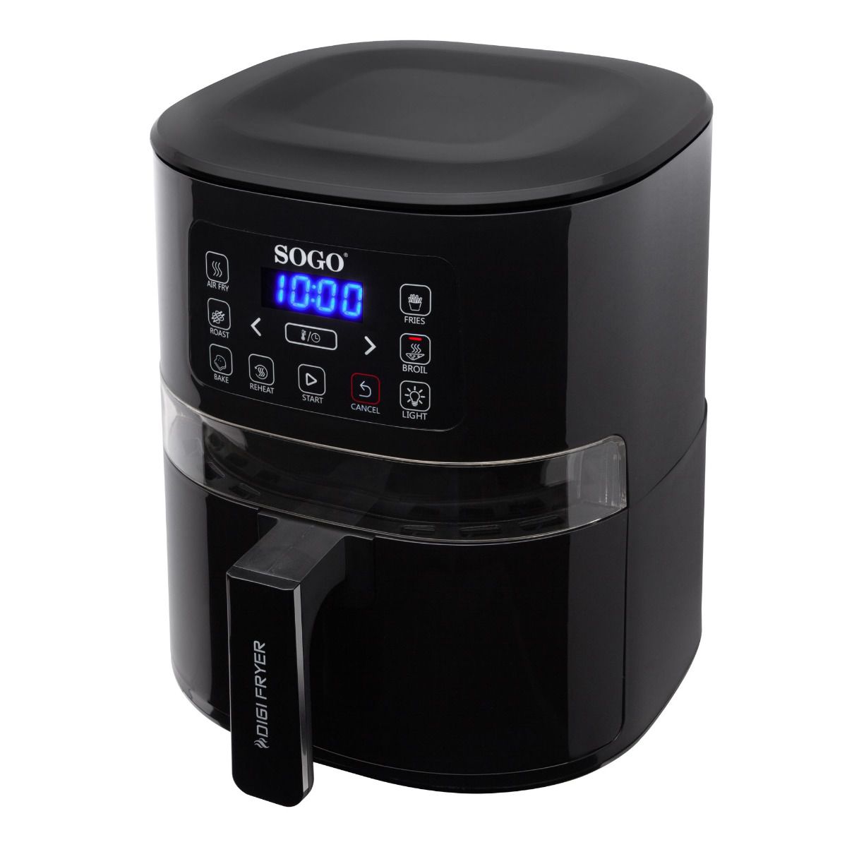 Friggitrice ad aria SOGO 4 L 1600 W con finestra - immagine 1