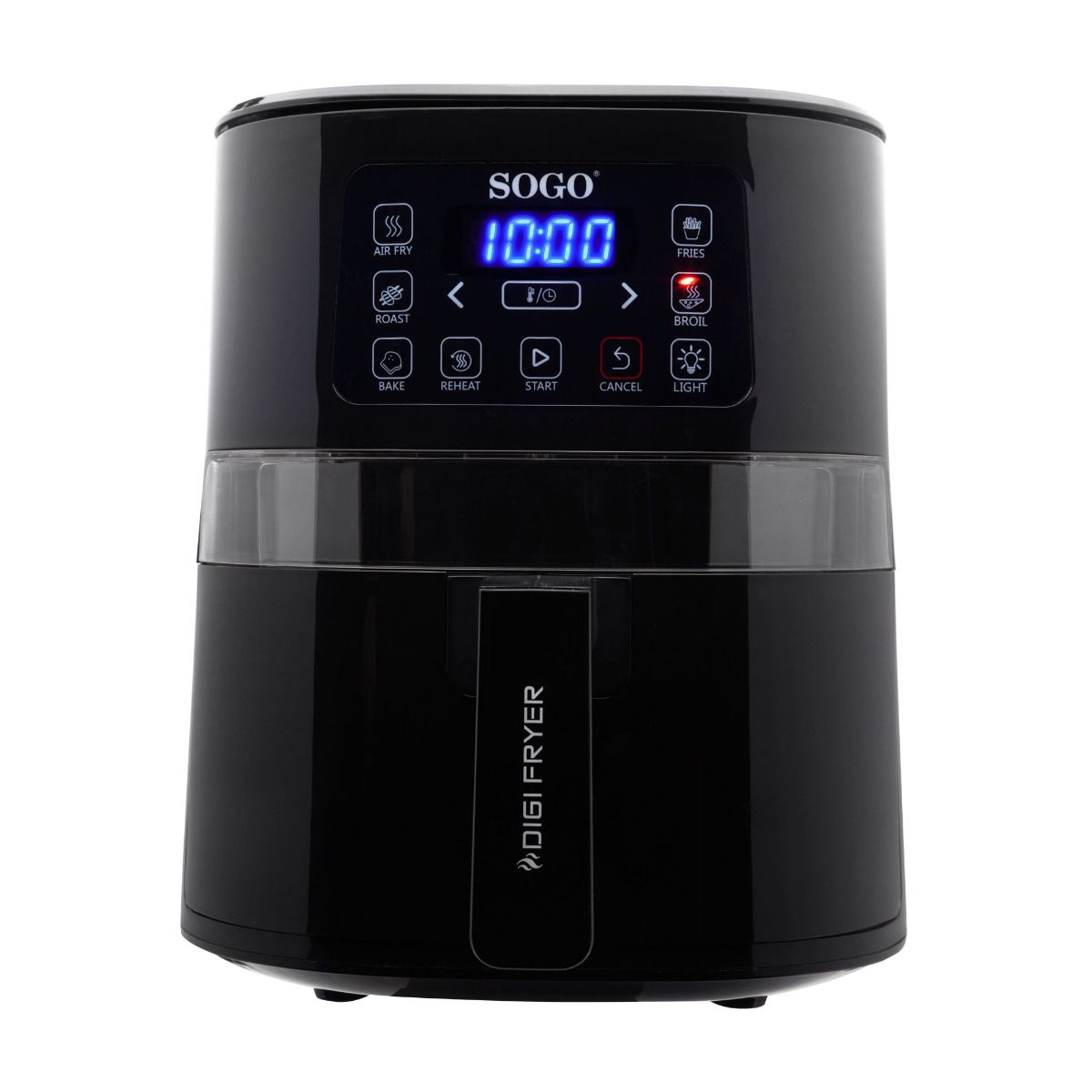Friggitrice ad aria SOGO 4 L 1600 W con finestra - immagine 2