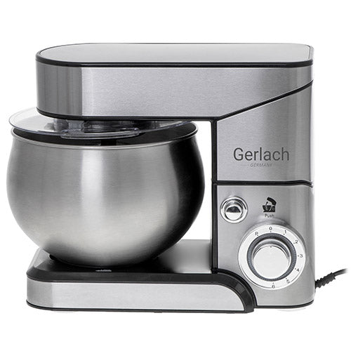 Gerlach Impastatrice Planetaria 5L 1800W – Ciotola in Acciaio Inox, 6 Velocità
