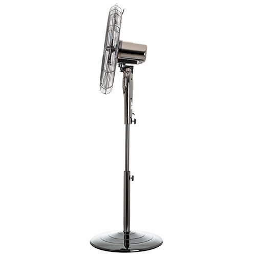 Gerlach Ventilatore a Piantana 45 cm Oscillante – Telecomando, 3 Velocità, Timer 12h