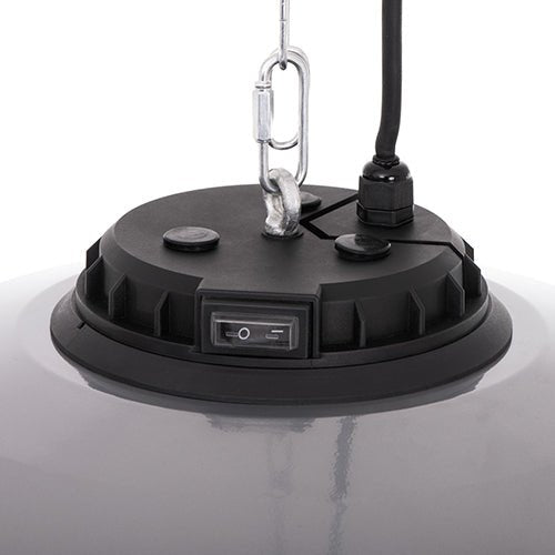Gerlach Riscaldatore Elettrico da Soffitto 2100W IP24 – Per Esterno, Telecomando, Timer