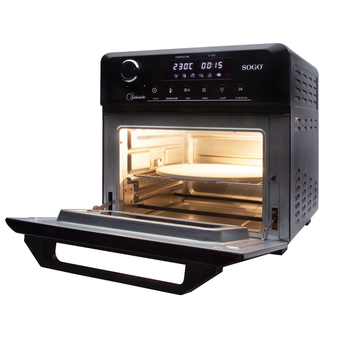 Friggitrice+ Forno + Essicatore + Girarrosto - SAMULAND
