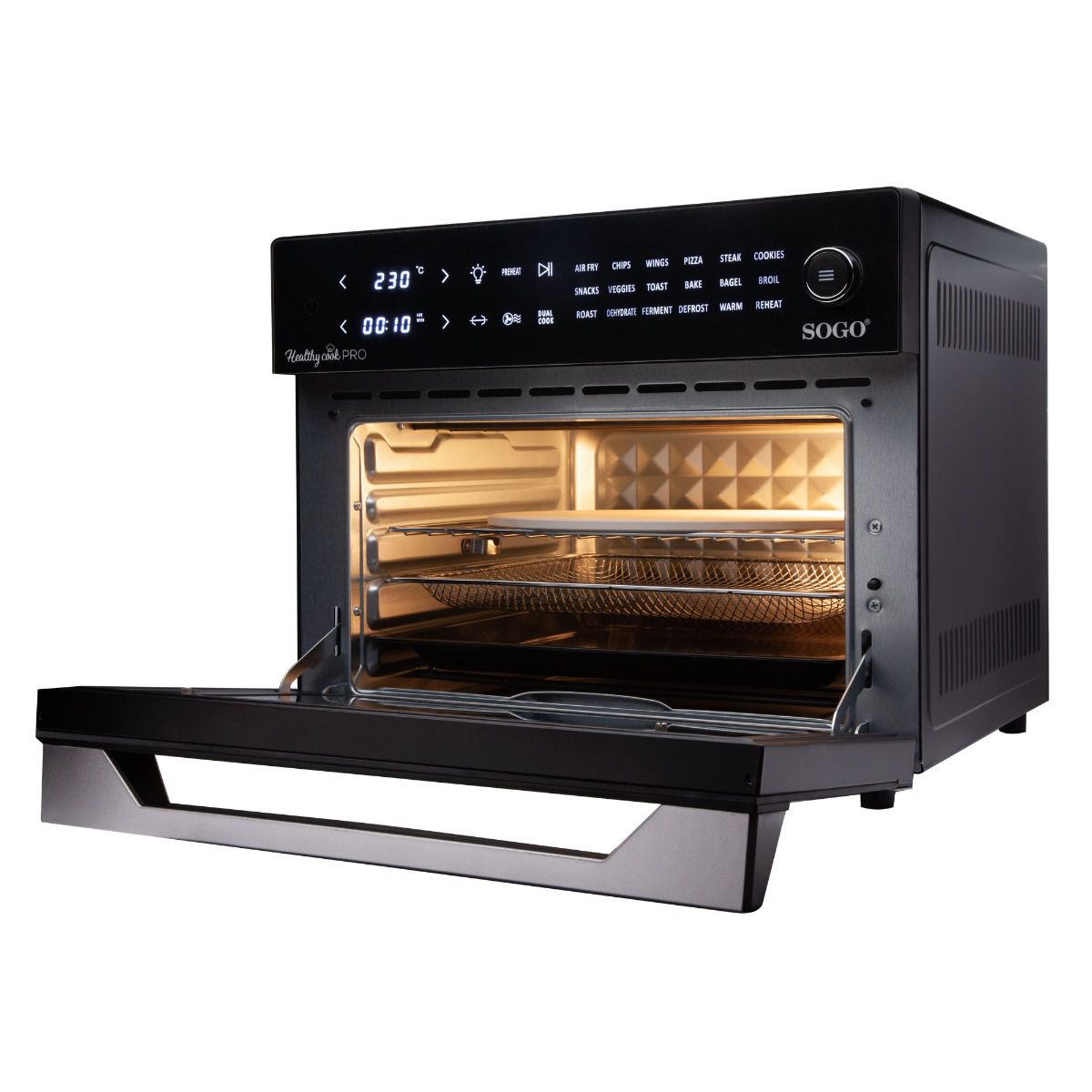 Friggitrice + Forno + Essicatore + Girarrosto - SAMULAND