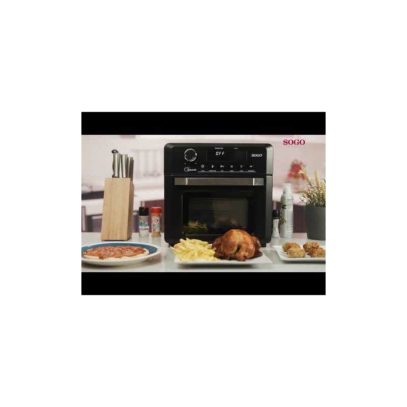 Friggitrice+ Forno + Essicatore + Girarrosto - SAMULAND