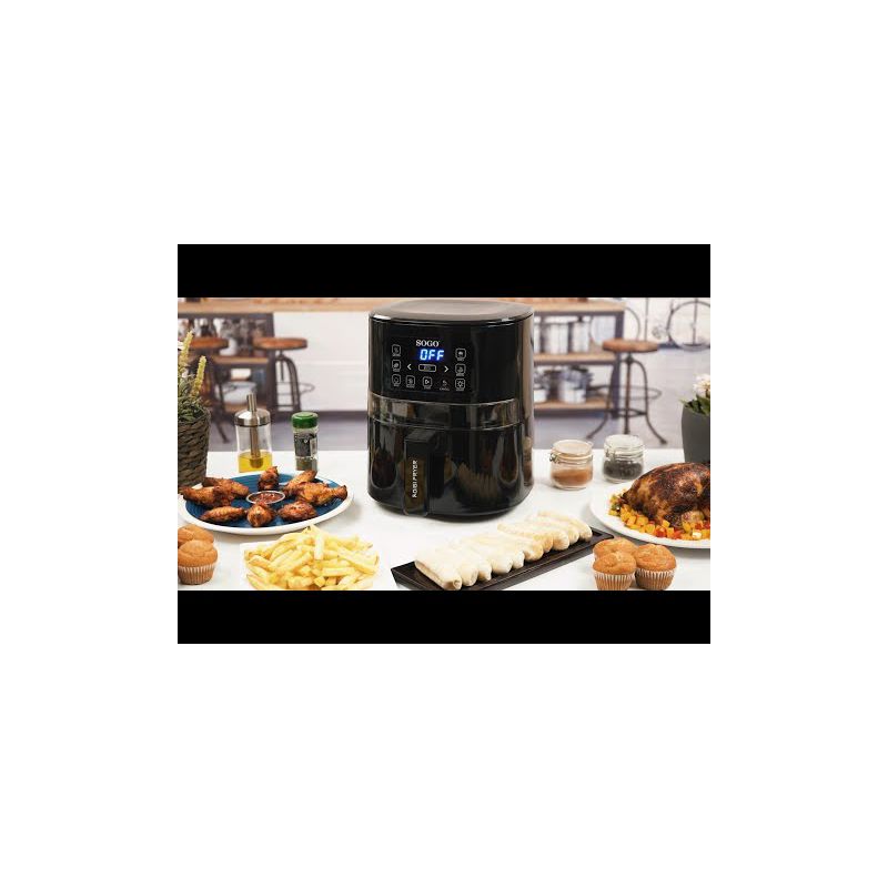 Friggitrice ad aria SOGO 4 L 1600 W con finestra - immagine 8