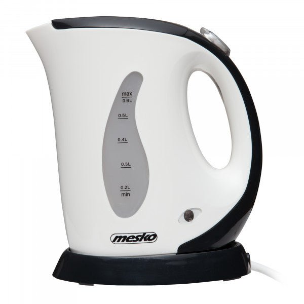 Mesko Bollitore Elettrico 0,6L 760W – Spegnimento Automatico, Indicatore Livello Acqua
