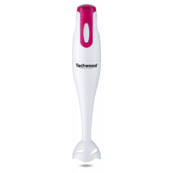 Techwood Frullatore a Immersione 170W 2 Velocità – Lame in Acciaio Inox, Leggero