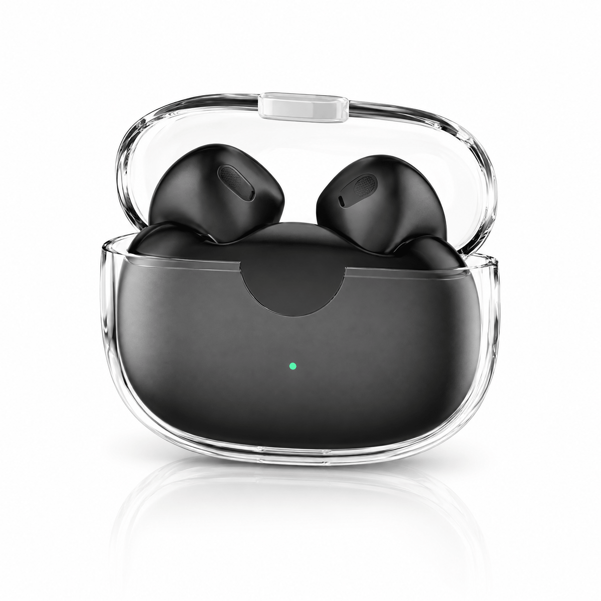 Auricolari wireless REMOTO Quantum su sfondo bianco