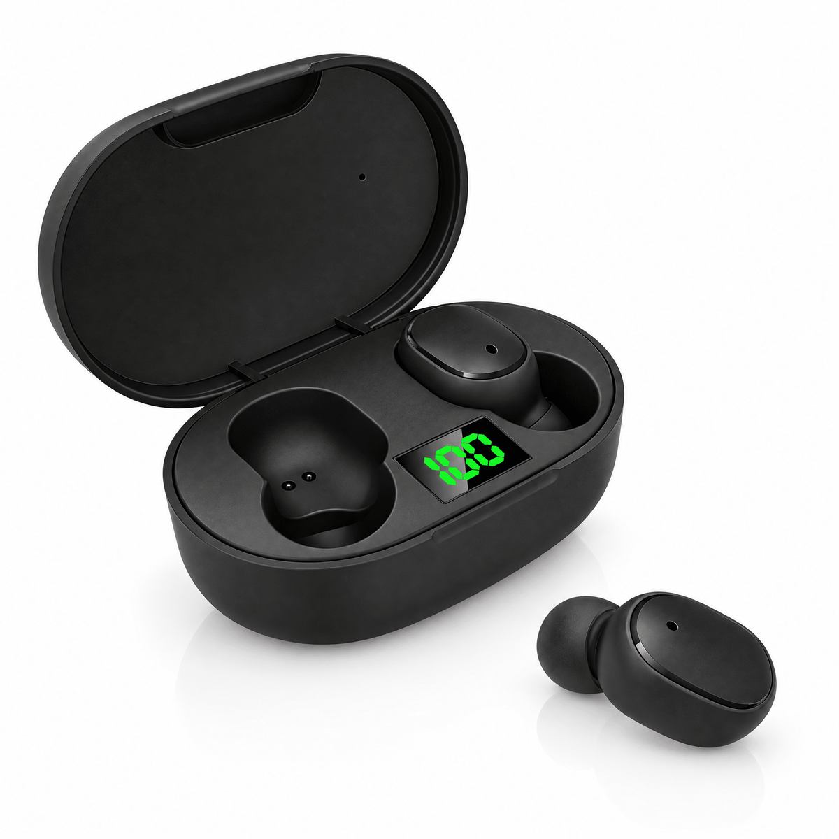 Auricolari wireless REMOTO Z5 Pro su sfondo bianco