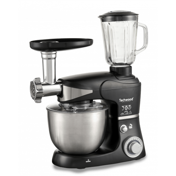 Robot Impastatore 3 in 1 – 1000W con Ciotola da 5L TECHWOOD