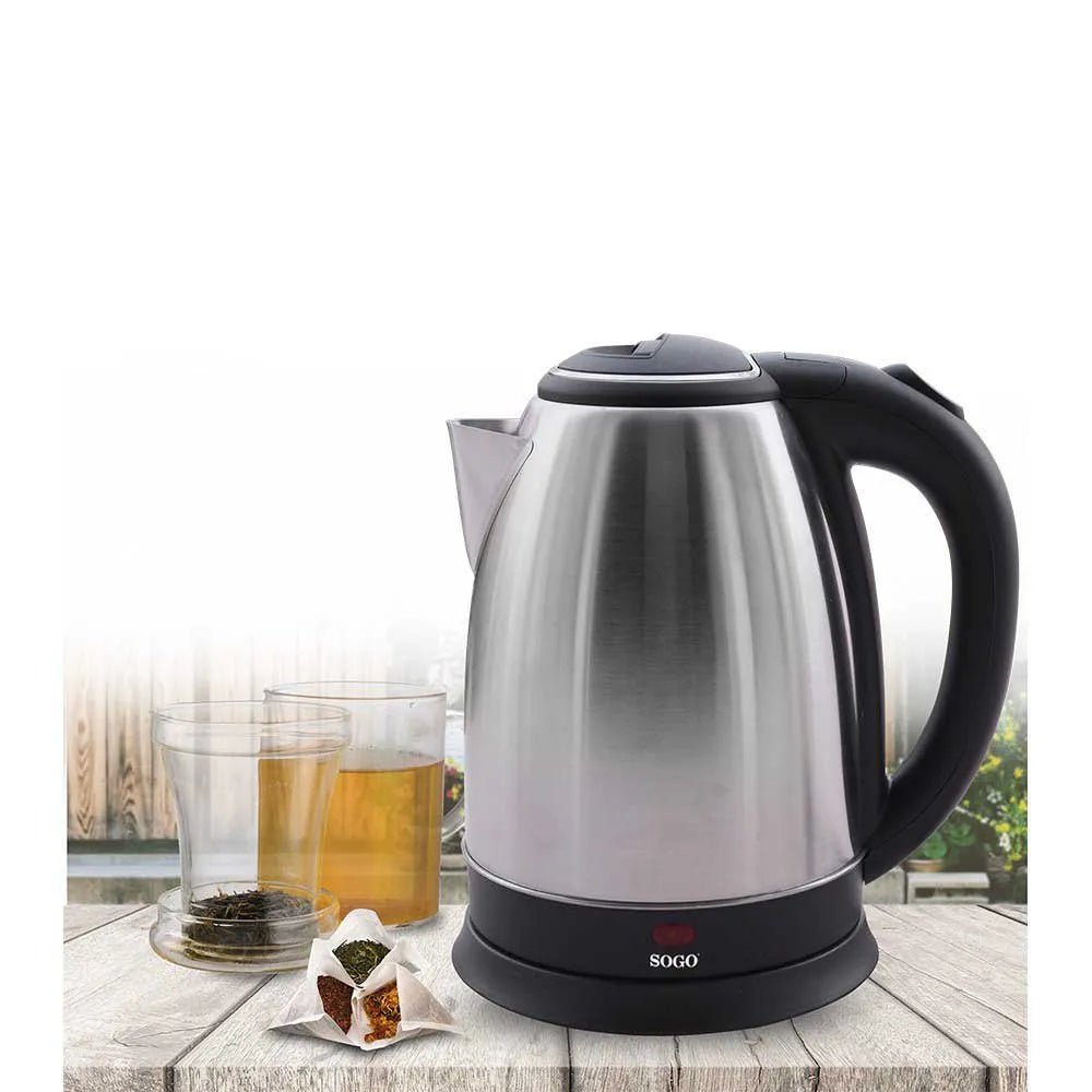 BOLLITORE IN ACCIAIO SENZA FILI SOGO - 1,8L