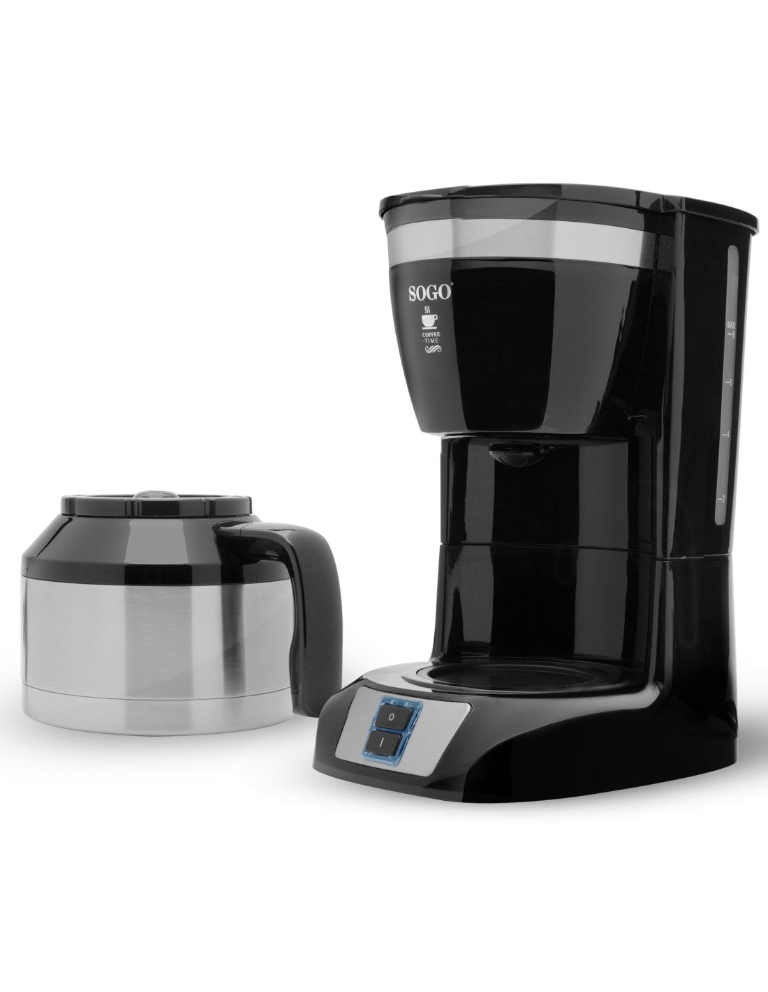 Macchina caffè americano a goccia SOGO 1 L 800W - immagine 3