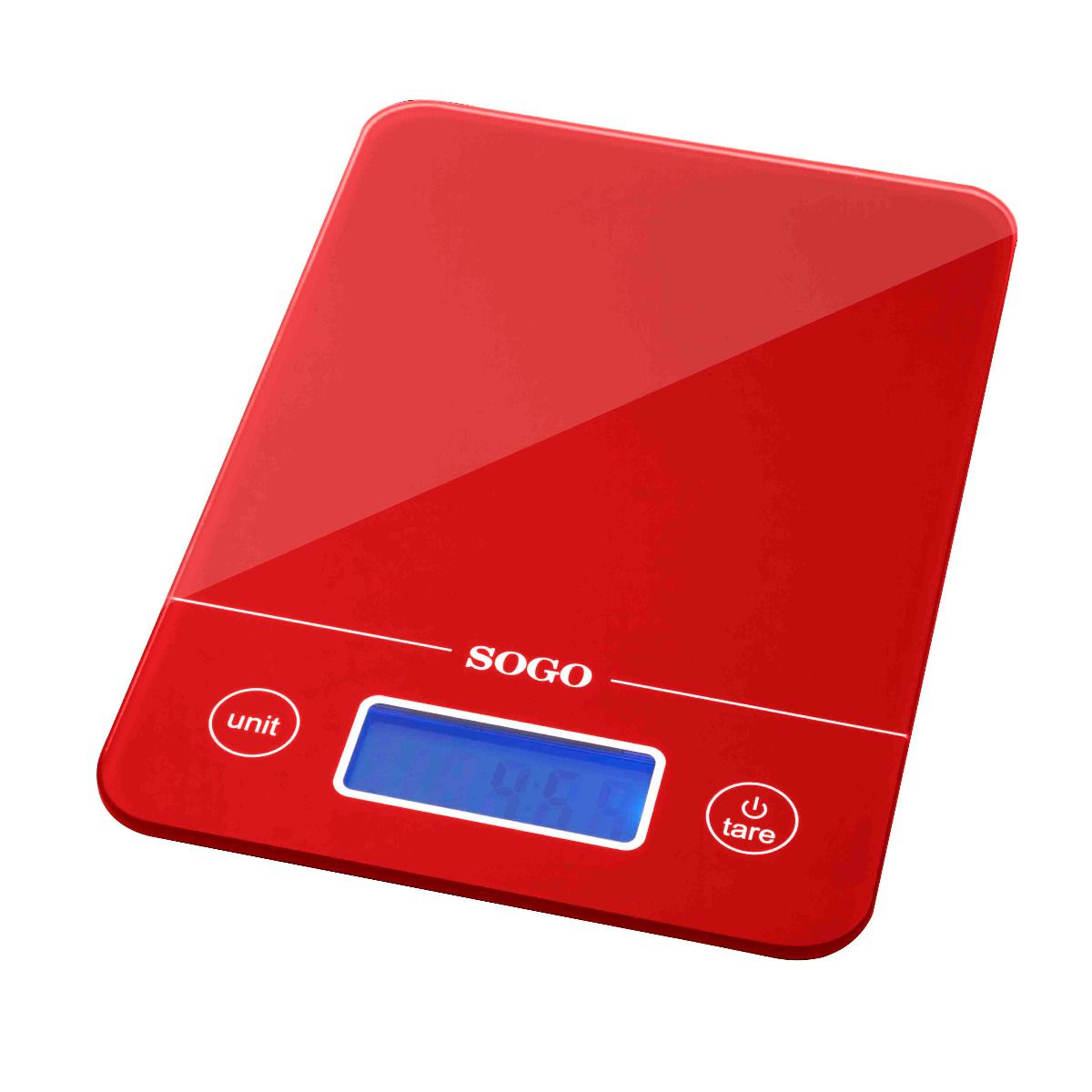 Bilancia Elettronica da Cucina Rossa - SAMULAND