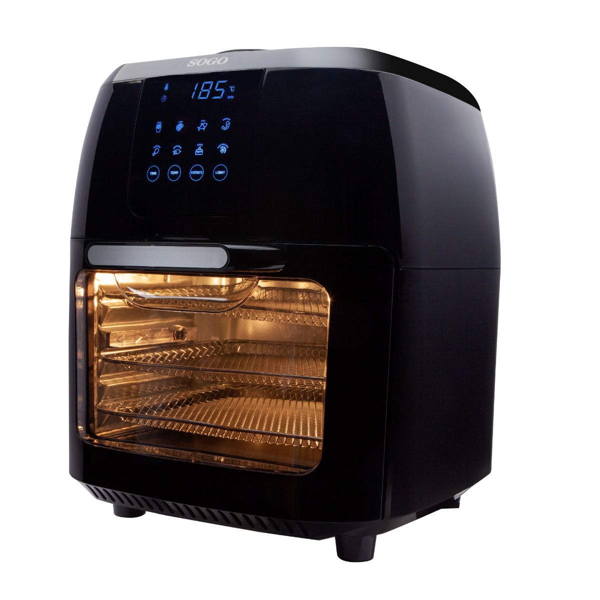 Friggitrice ad aria e forno SOGO 10 L con girarrosto - immagine 8