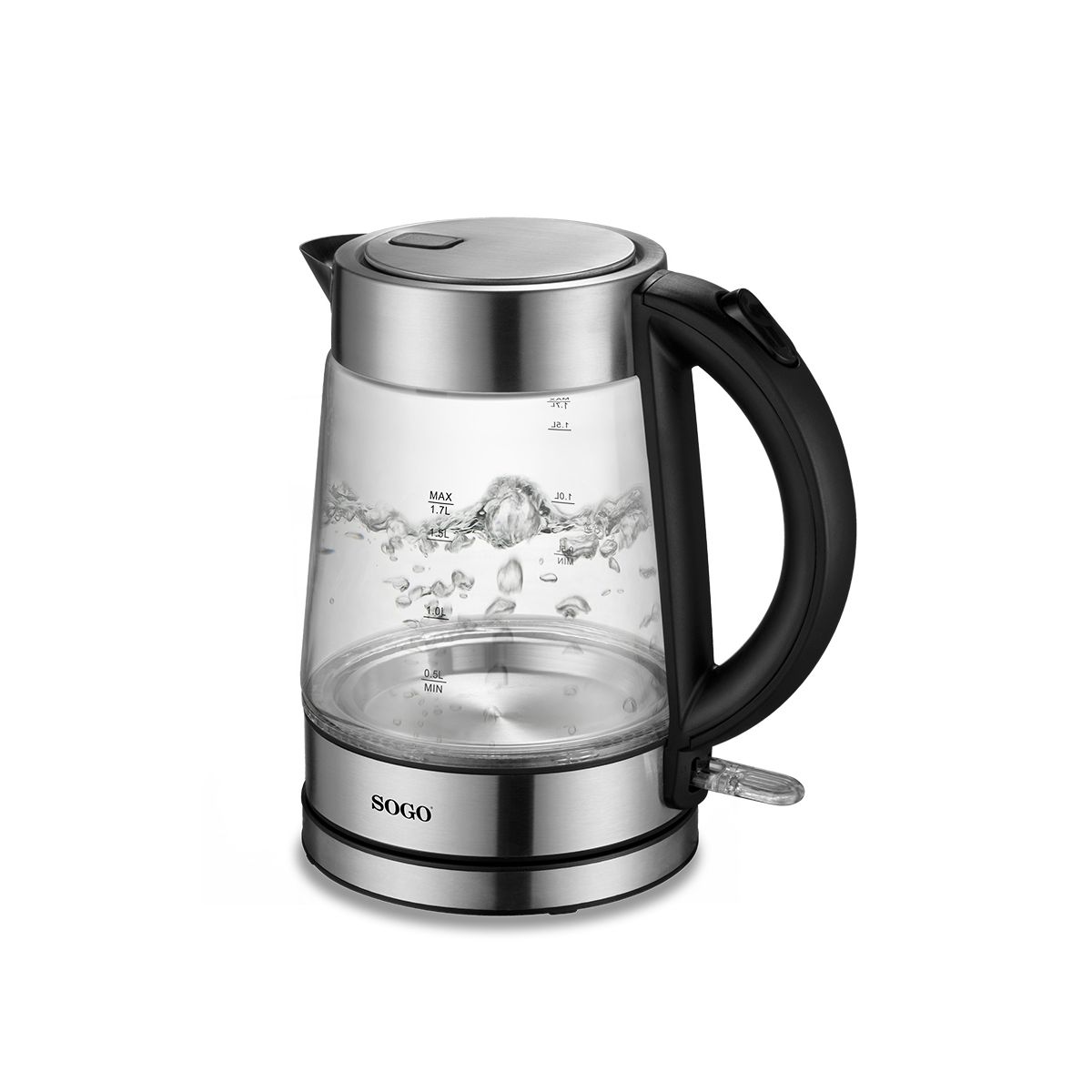 Bollitore di Vetro e Acciaio Inox - SAMULAND