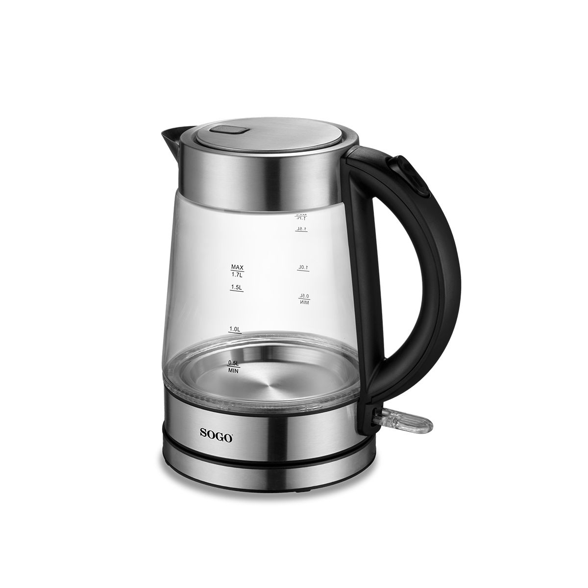 Bollitore di Vetro e Acciaio Inox - SAMULAND