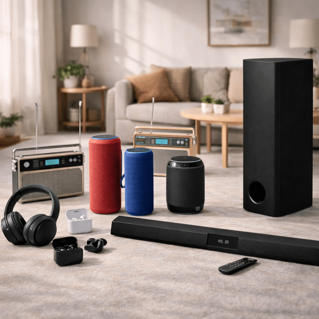 Casse, Radio e Home Cinema