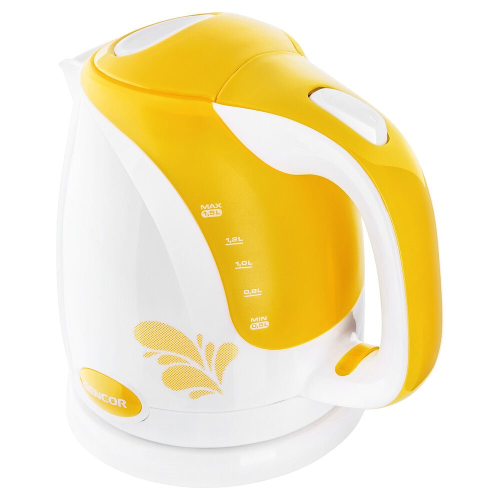 Bollitore Elettrico 1,5 L 2000 W con Filtro Rimovibile e Base 360° Sencor